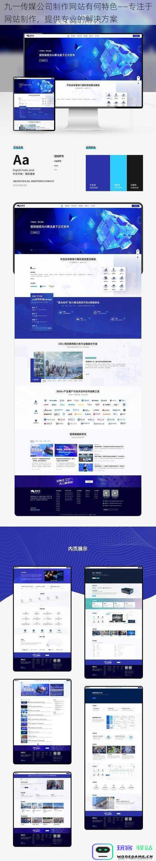 九一传媒公司专注网站制作的独特优势——提供专业化的解决方案与服务