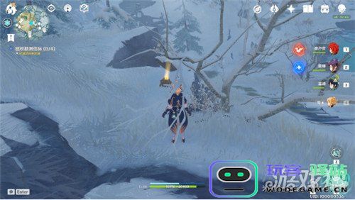 原神雪山再勘测任务