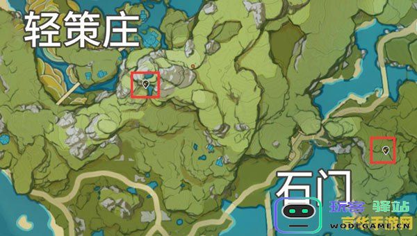 原神璃月地灵龛的位置