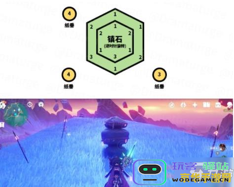 原神清籁岛拍摄画片越石村