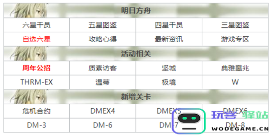 明日方舟酮凝集组在哪刷