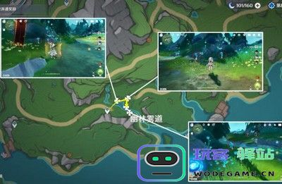原神湖光铃兰采集分布图