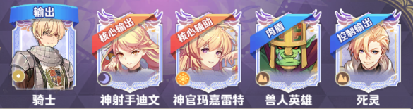 希尔兰斯战记萌新阵容搭配攻略 希尔兰斯战记萌新阵容搭配攻略说明