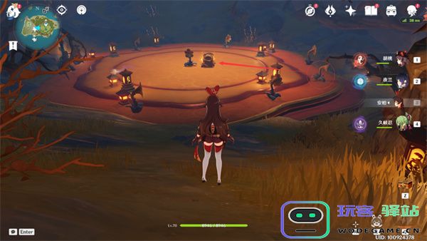 原神海螺位置2.8第三天攻略