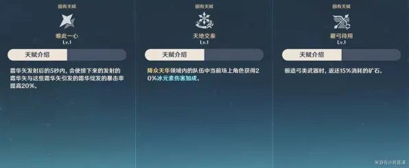 《原神》天赋树解析-今日热修V1.2-抖音小游戏-跨平台联机 《原神》天赋树解析-今日热修V1.2-抖音小游戏-跨平台联机