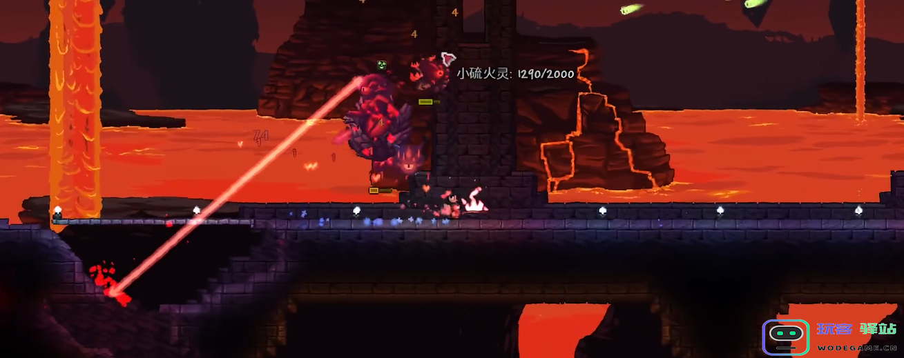 泰拉瑞亚硫磺火元素的技能有什么 泰拉瑞亚硫磺火元素的技能有什么