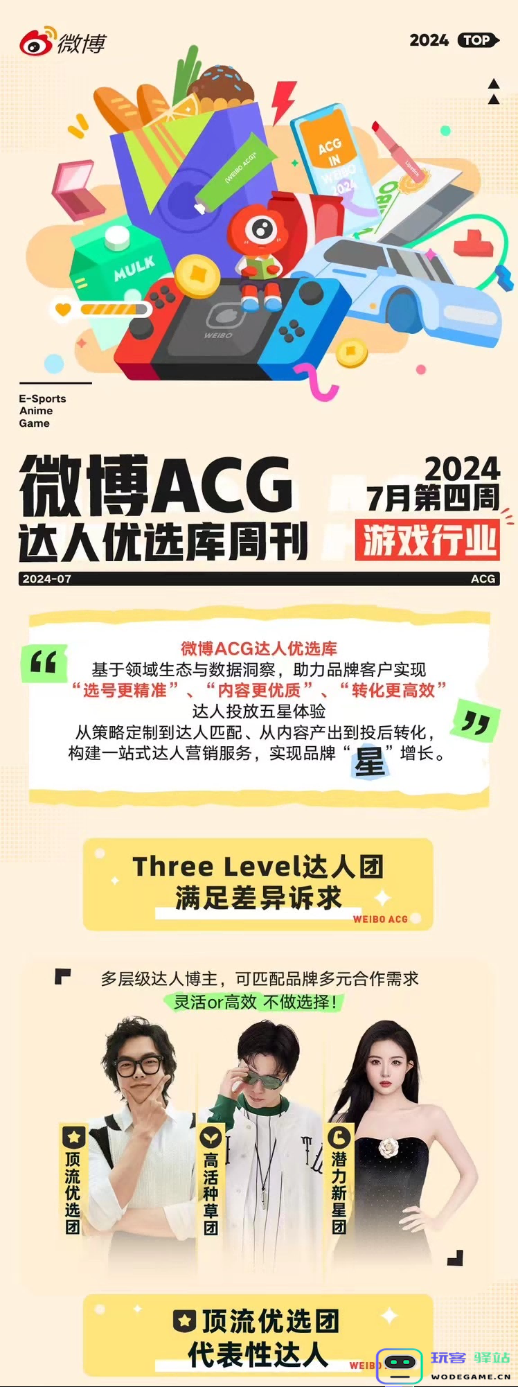 微博发布“游戏明星计划”，助力游戏博主“明星化”转型