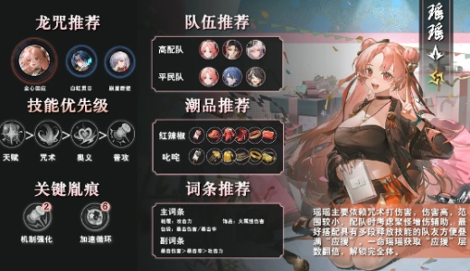 归龙潮哪个五星角色性价比最高 归龙潮五星角色培养建议