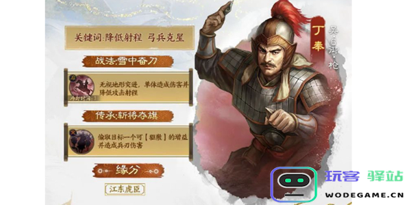 三国志战棋版丁奉阵容最佳搭配指南-详细解析丁奉阵容配置策略