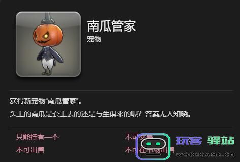 《最终幻想14：水晶世界》获取南瓜管家宠物的详细攻略与方法