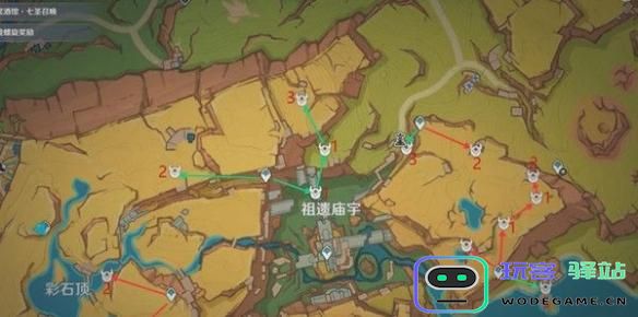 原神龙冠武士的金哨位置指南：如何找到所有龙冠武士的金哨？