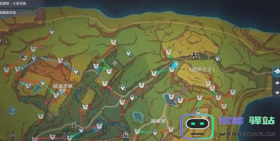 原神龙冠武士的金哨位置指南：如何找到所有龙冠武士的金哨？