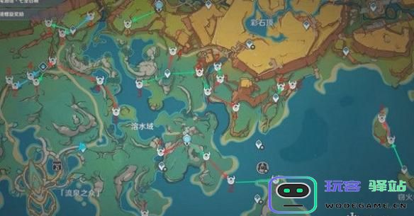 原神龙冠武士的金哨位置指南：如何找到所有龙冠武士的金哨？