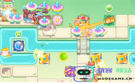 保卫萝卜4梁波波与祝秋秋第12关过关攻略