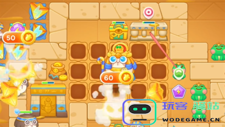 保卫萝卜4法老归来第114关过关攻略