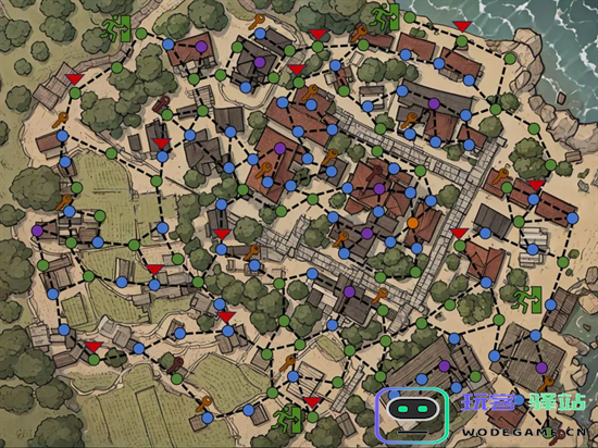 鼠鼠模拟器地图全区域路线图整理一览