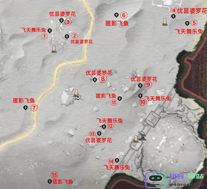 燕云十六声河西蹊跷全收集位置图图四
