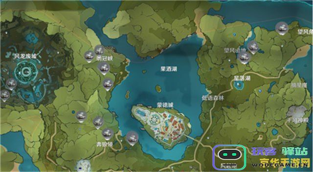 原神白铁块位置分布 原神白铁块位置分布详解