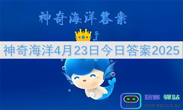 神奇海洋2025年4月23日今日所有答案及解答完整汇总