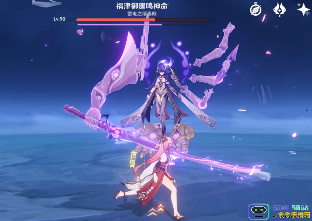 原神新手打雷神怎么过