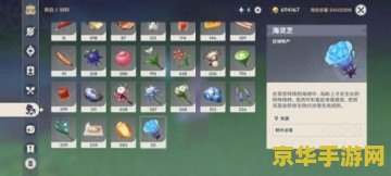 原神海灵芝采集位置详细解析 原神海灵芝获取全攻略与技巧分享
