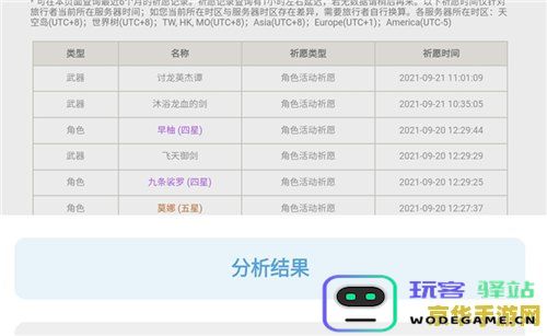 原神抽卡记录分析怎么看 原神抽卡记录分析指南