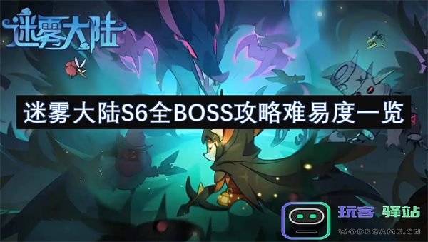 迷雾大陆第六季全Boss挑战难度分析与攻略指南