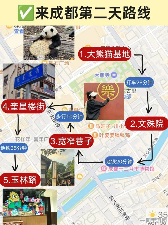 揭开成都一日游的秘密， locals私藏的高效游玩线路和最佳玩法大揭秘