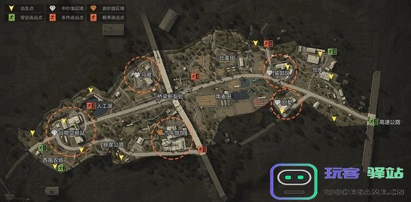 暗区突围体验服农场地图资源攻略