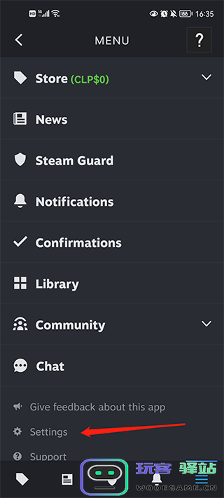 掌上steam怎么设置中文