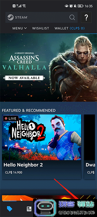 掌上steam怎么设置中文