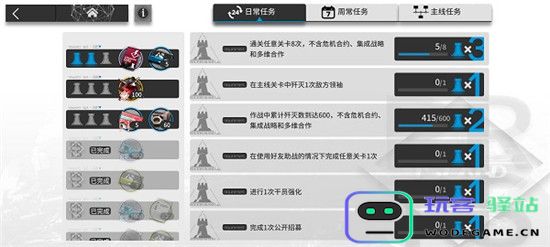 明日方舟游戏系统介绍