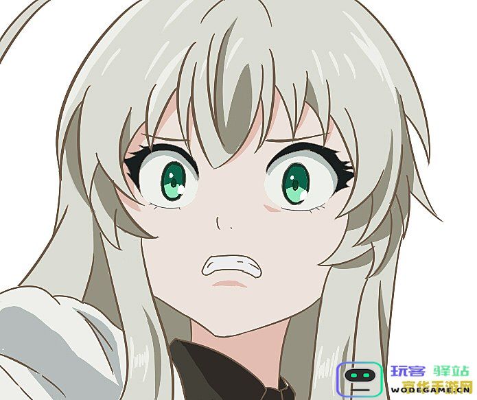 原神女角色害羞白眼的表情