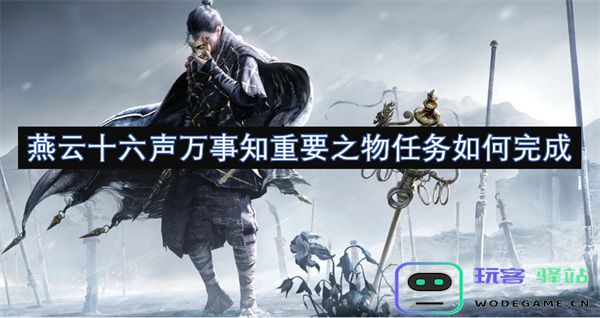 如何高效完成燕云十六声任务中那些关键的重要之物的目标达成