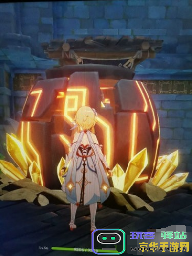 原神寻找石碑两个