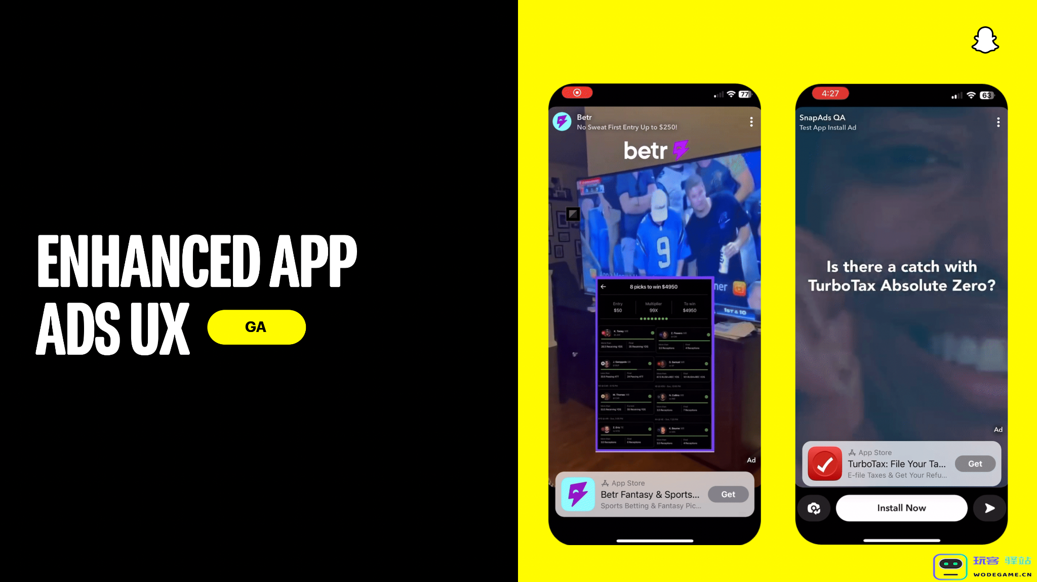 Snapchat 全面升级效果广告产品，大幅提升游戏出海获客效率：真的是太神奇了？ 简直不敢相信！