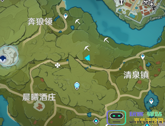 原神蒙德地区所有地灵龛的详细位置及分布指南