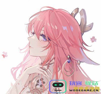 原神八重神子精致素描艺术作品欣赏与创作心得分享