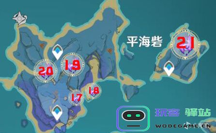 原神清籁岛神瞳位置