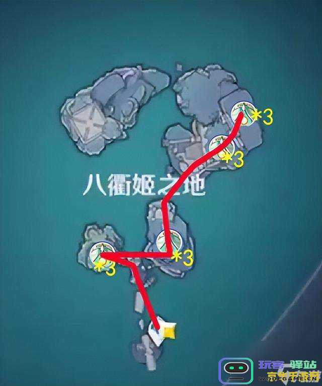 原神雷漂浮灵分布图
