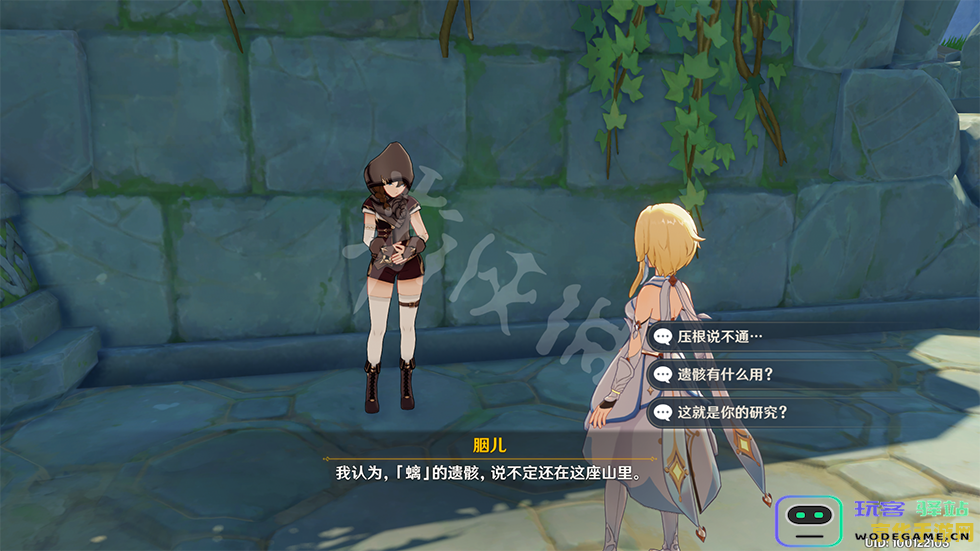 调查遗迹奇怪的石头原神