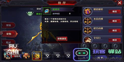 奇迹最强者宠物介绍