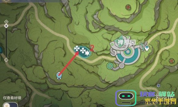 原神月莲位置图