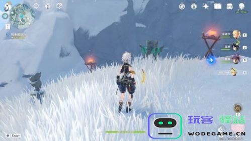 原神雪山如何上山顶