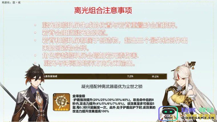 原神钟离角色圣遗物推荐与最佳使用搭配解析
