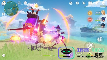 原神什么阵容在大世界爽