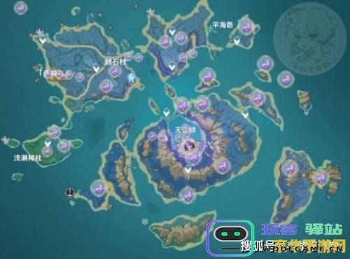 原神海祇岛右下角九宫格解密