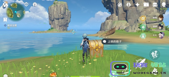 探索原神雪山区域中的牌子及其对应宝箱的挖掘攻略
