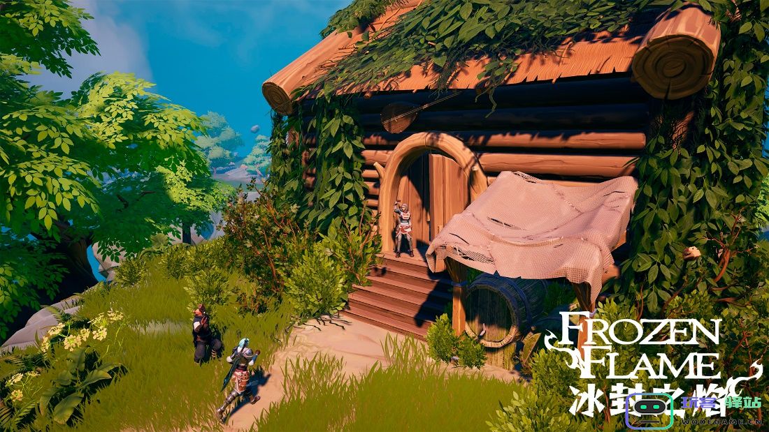大世界沙盒生存ARPG《冰封之焰》将在上架时加入中文支持：你准备好迎接冰与火的冒险了吗？