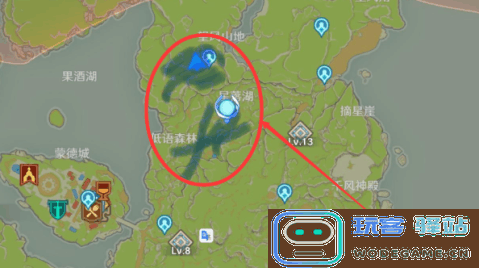 在《原神》这款游戏中如何寻找和采集苹果的位置与方法